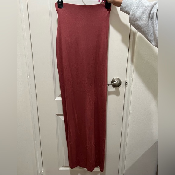 US 2 regular ASOS asymmetric maxi skirt with tie - Picture 2 of 5